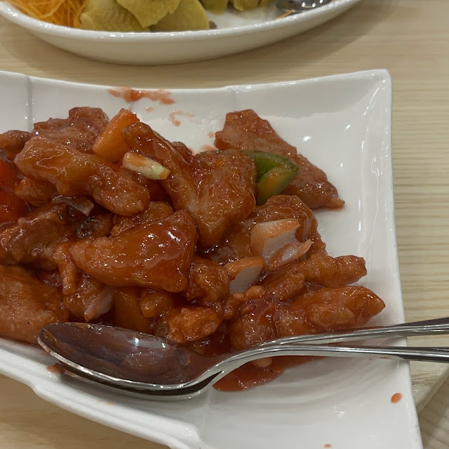 sweet & sour pork 咕噜肉