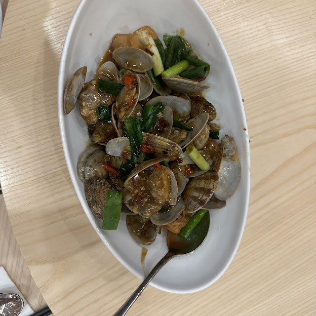 Stir-Fried Pipi with XO Sauce or Black Bean Sauce with Chinese Donut XO 鼓汁pp