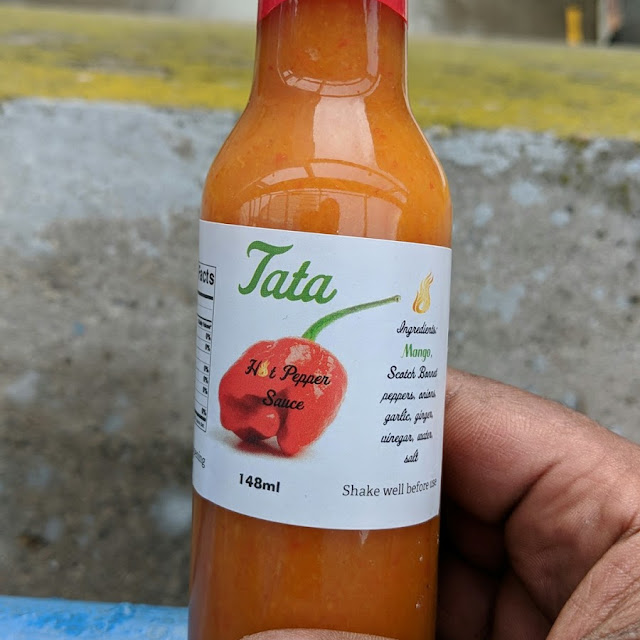 Smoked Scotch Bonnet with Papaya