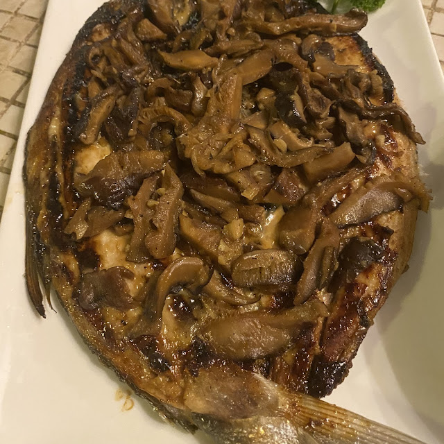 Gatlic Bangus with Shitake Mushroom