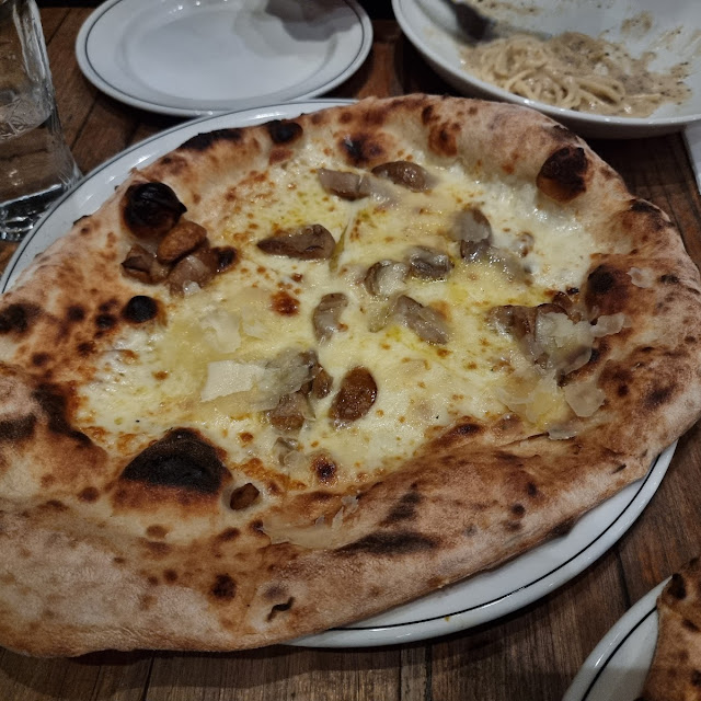 Porcini Mushroom Pizza