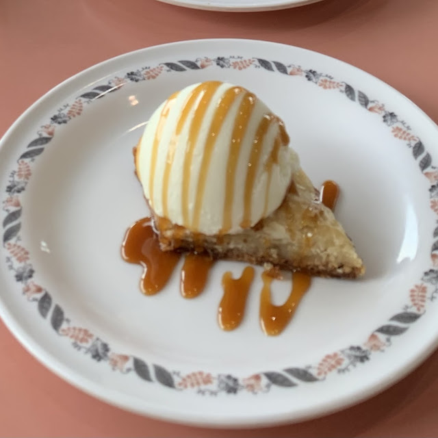 Baklava with Ice Cream