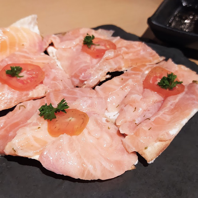 Pizza de Salmão