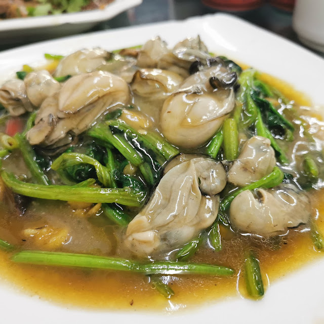 ผัดปวยเล้งหอยนางรม