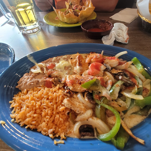 Pollo Santa Fe That I Added Shrimp