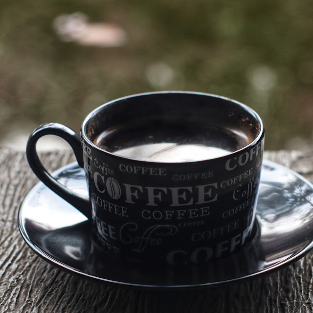 Kopi Item Cap Teko