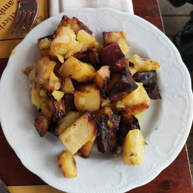 Porcini Mushrooms and Potatoes
