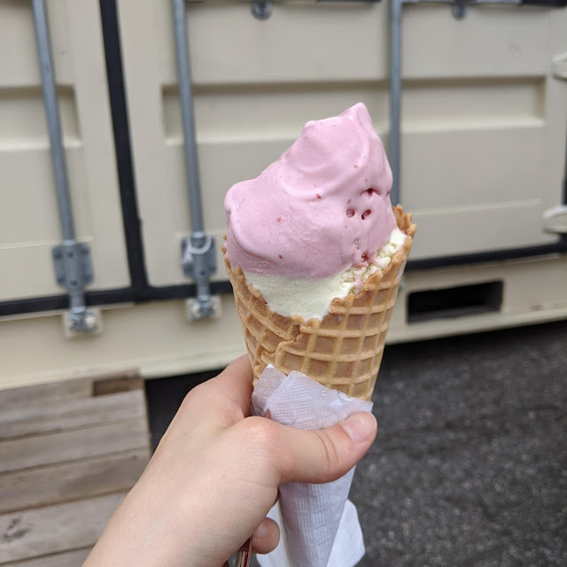 Ice Cream Raspberry Lemonade