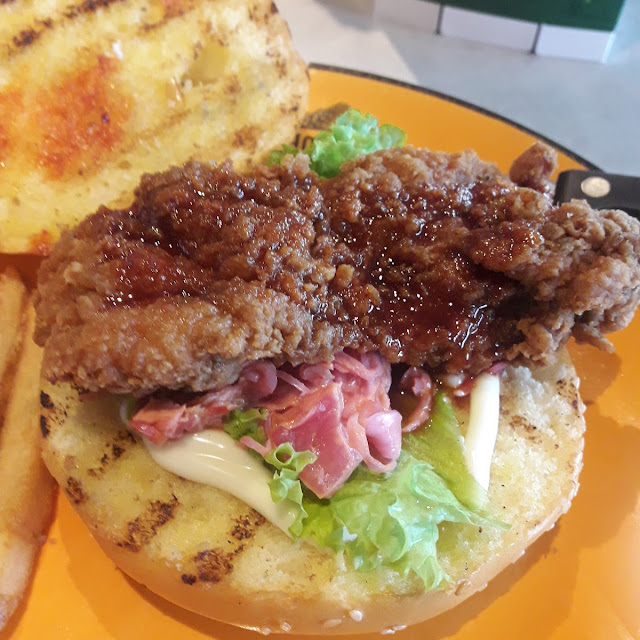 Korean Chicken Burger