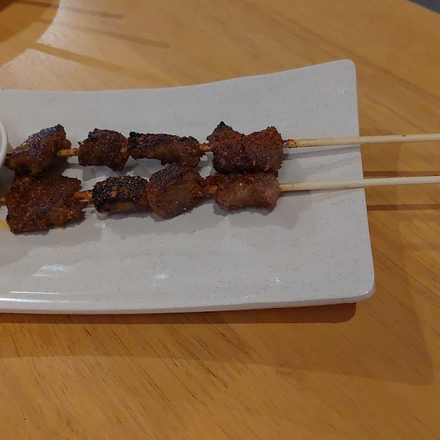 Lamb Shoulder Skewer with Homemade Sambal