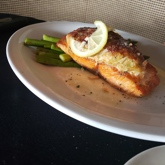 Blue Crab Crusted Salmon