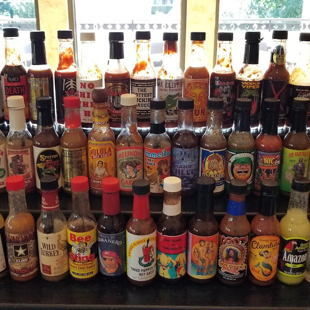 Hot Sauces Build Ur Own Bar