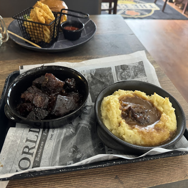 Burnt Ends and Mashed Potatoes