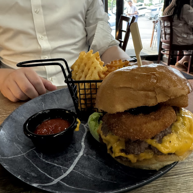 The Cowboy Burger and Fries