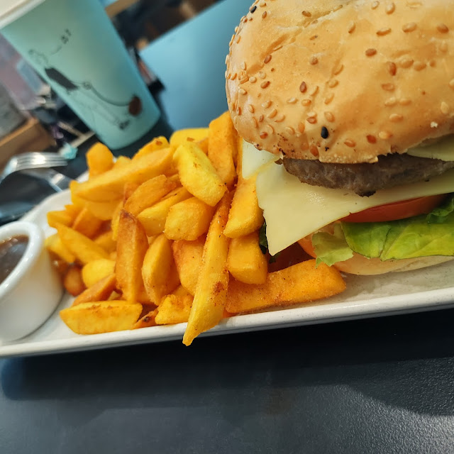 Classic Cheeseburger and Fries