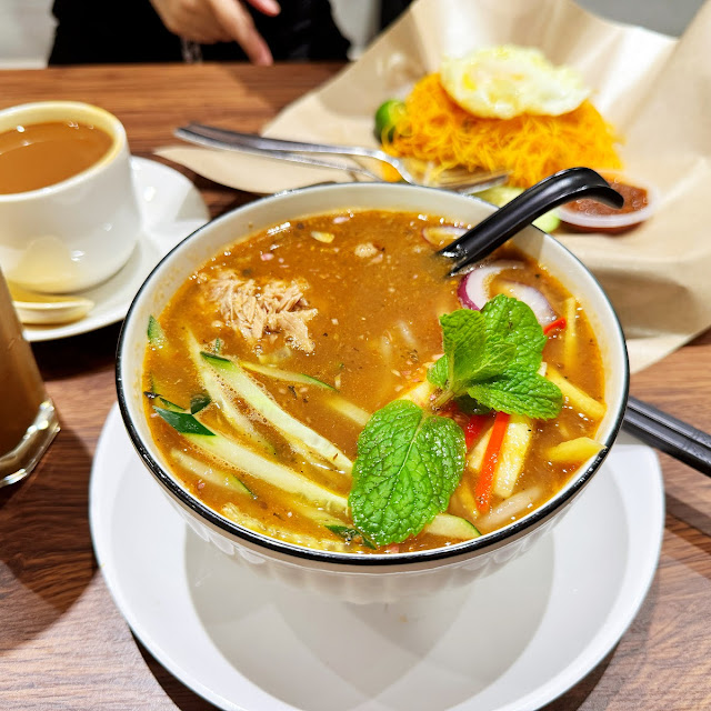 the best asam laksa 特色槟城叻沙