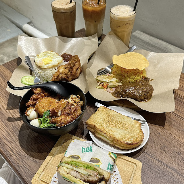 sandwich fries 三文治面包套餐
