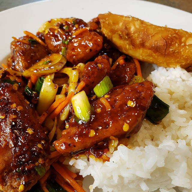 Chicken Teriyaki Rolls