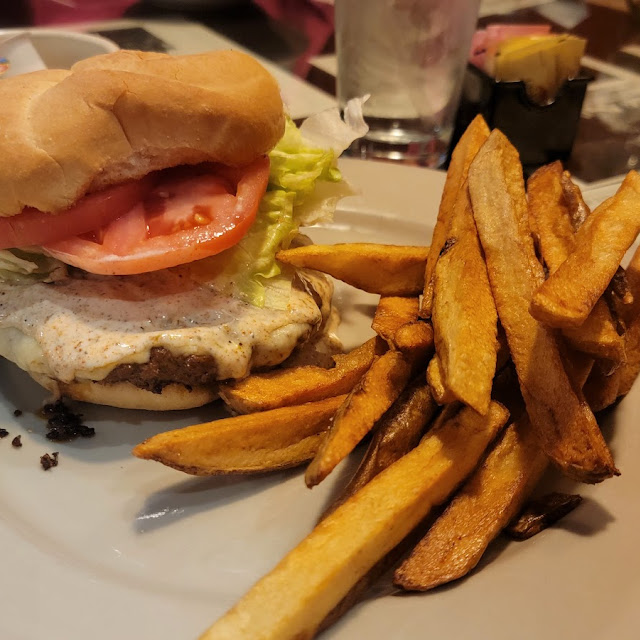 Smash Burger and Fries