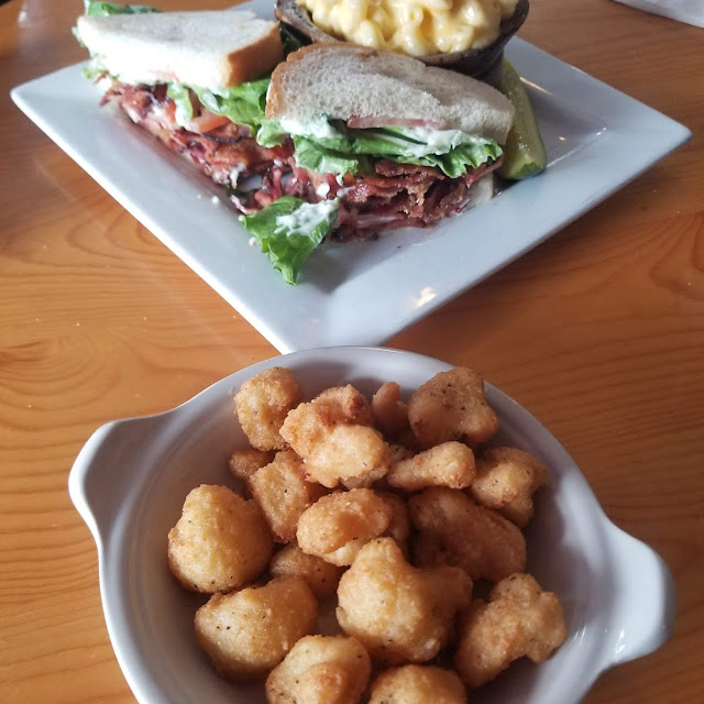 blt with Fried Cauliflower