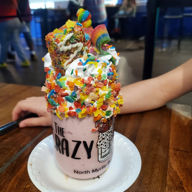 Cotton Candy Milkshake Cookies and Cream Milkshake Chocolate Chip Cookie Dough Milkshake
