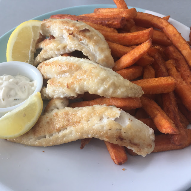 Choice of Fish Grilled Bare or Crumbed Is Extra