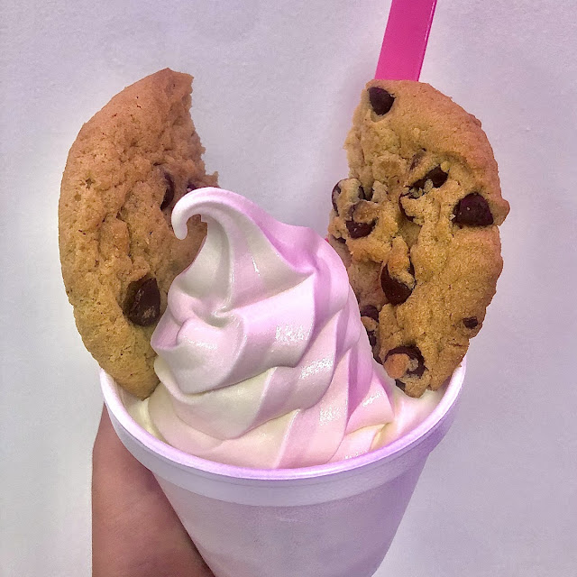 Vanilla Ice Cream with Cookie