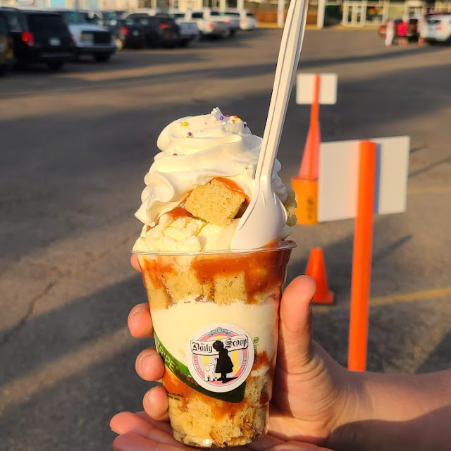 Strawberry Rhubarb Sundae