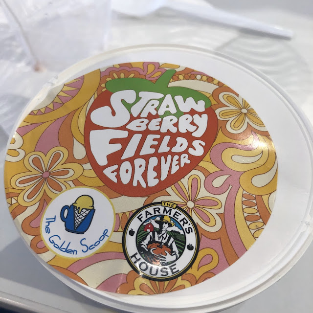 Strawberry Fields Forever Ice Cream