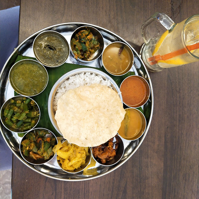 Mappilai Vege Thali Set