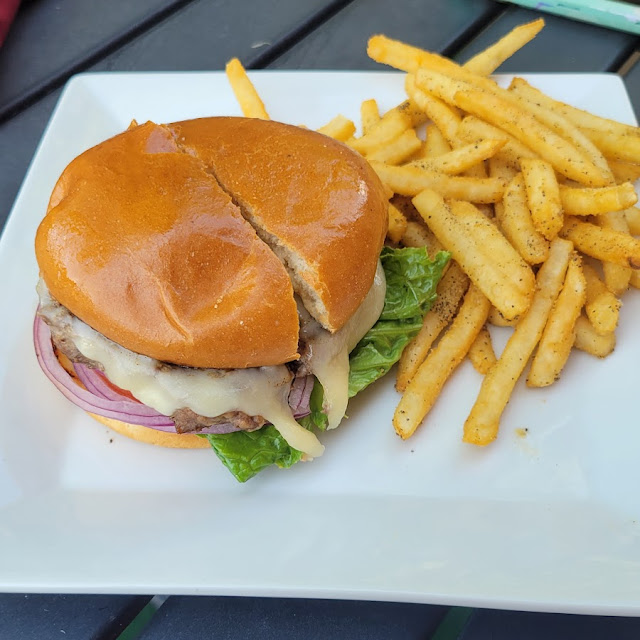 Cheeseburger and Fries