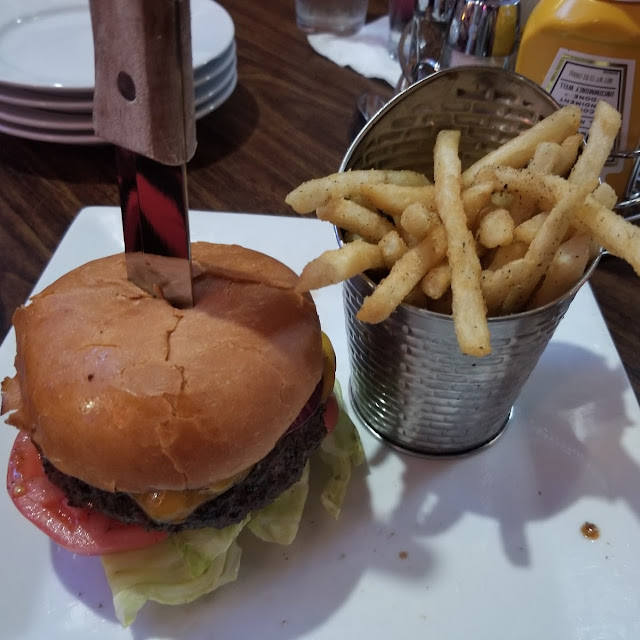Burger and Fries