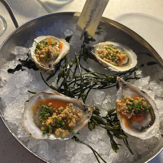 Fresh Oysters with Caviar