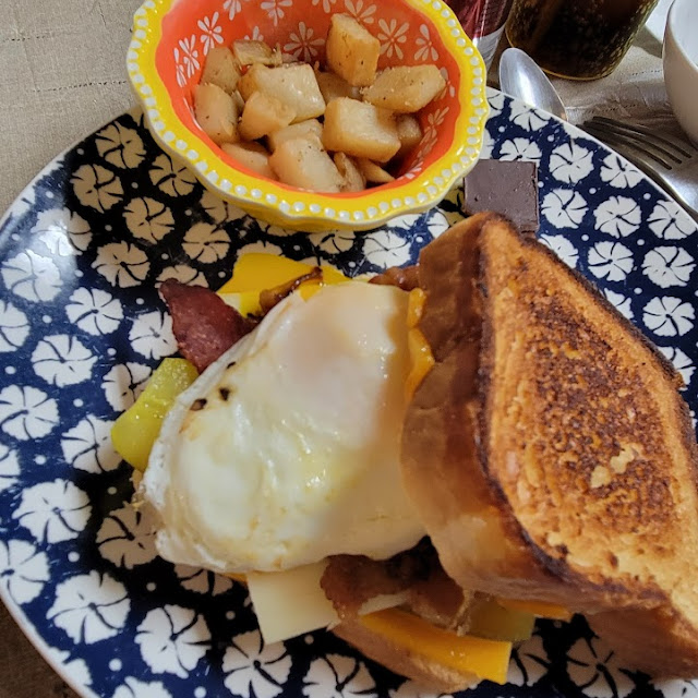 The Bacon Pickle Grilled Cheese Sandwich
