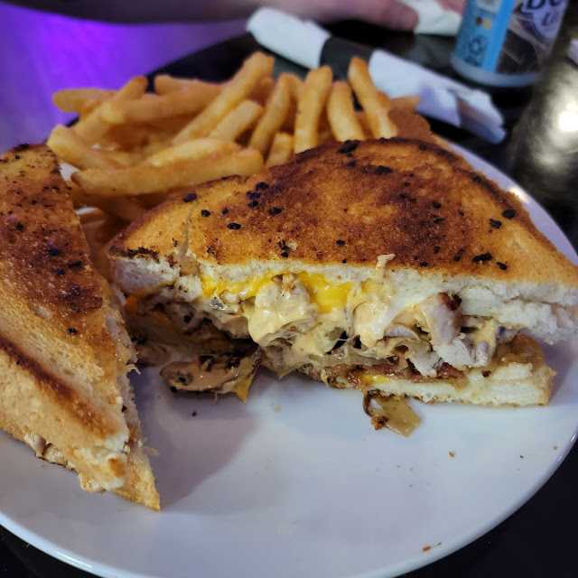 Chipotle Chicken Grilled Cheese