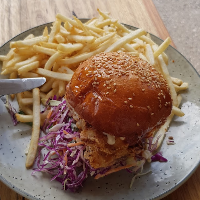 Korean Chicken Burger