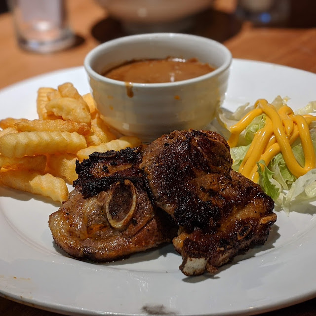 Grilled Lamb Chop Grilled Lamb Shoulder