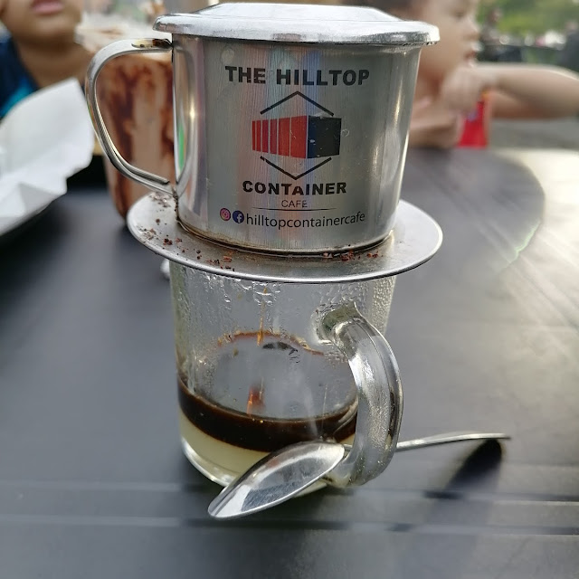 Viatnam Coffee or Tea Latte Macchiato