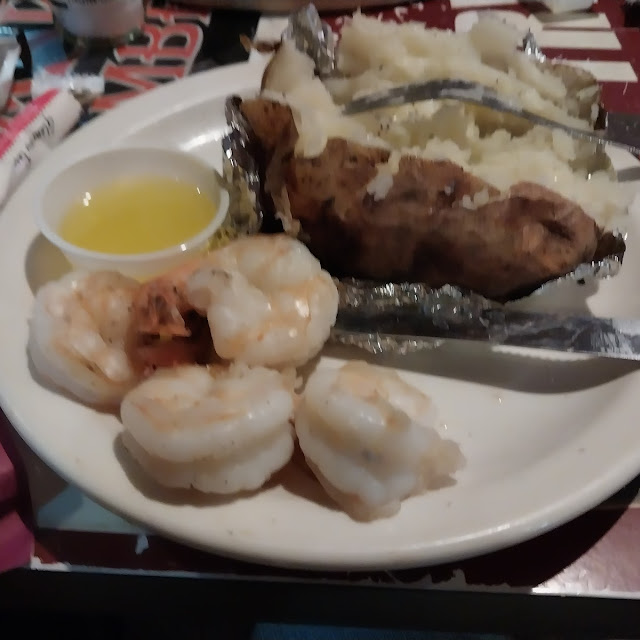 Broiled Shrimp Platter
