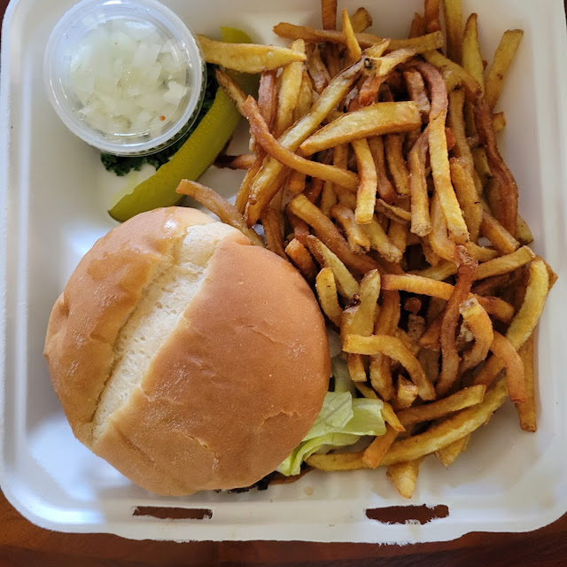 Cheeseburger and Fries