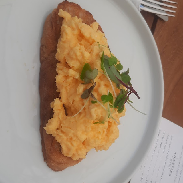 Scrambled Egg on Ciabatta