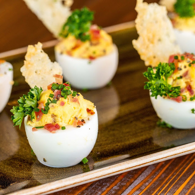Deviled Egg Carbonara