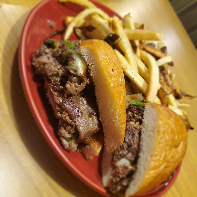 Philly Cheese Steak Sandwich