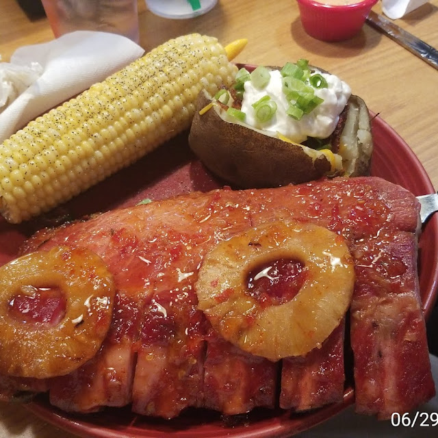 Teriyaki Ribs and Corn