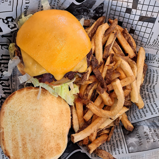 Cheeseburger and Fries