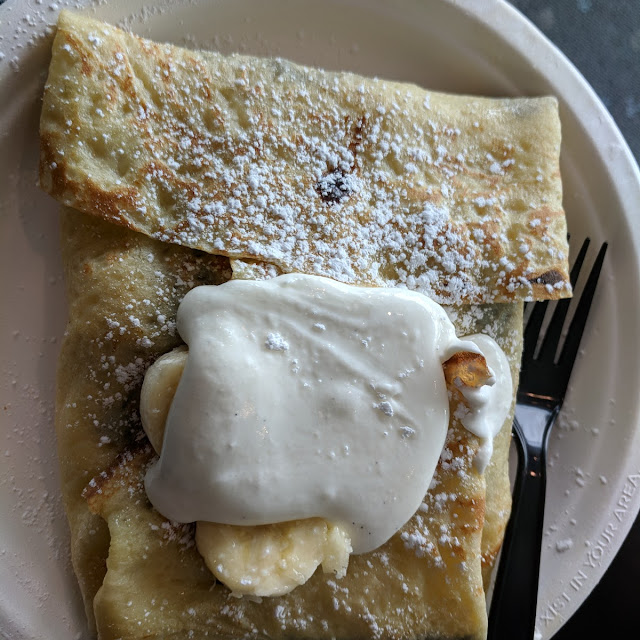 Chocolate Banana Crepe
