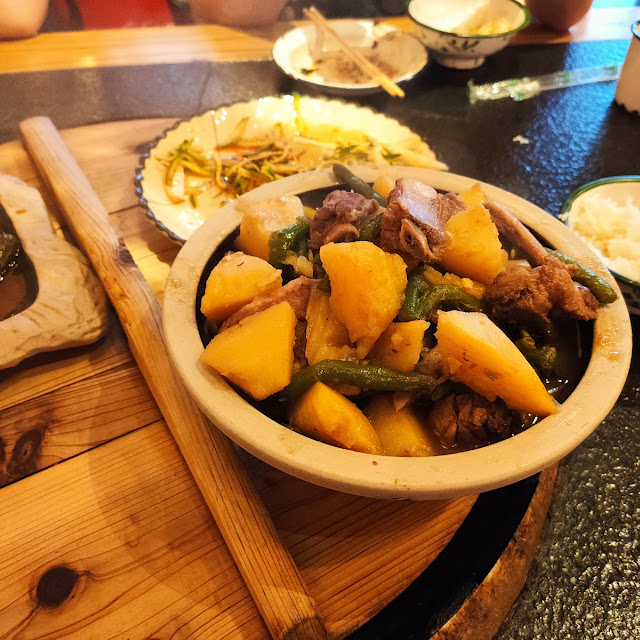 Potato Bean Pork Stew