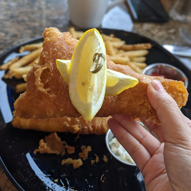 Beer-Battered Fish and Chips