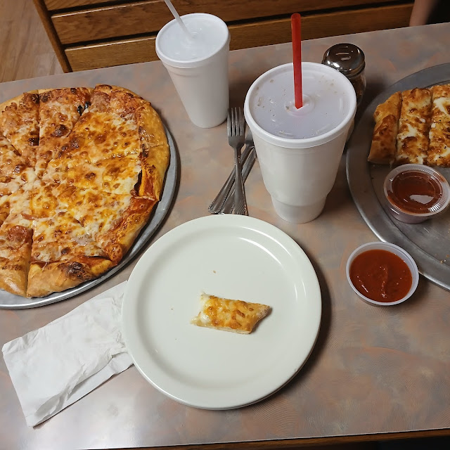 Cheese Sticks Cheese Pizza