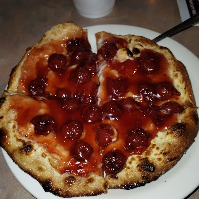 Cherry and Cream Cheese Pizzert